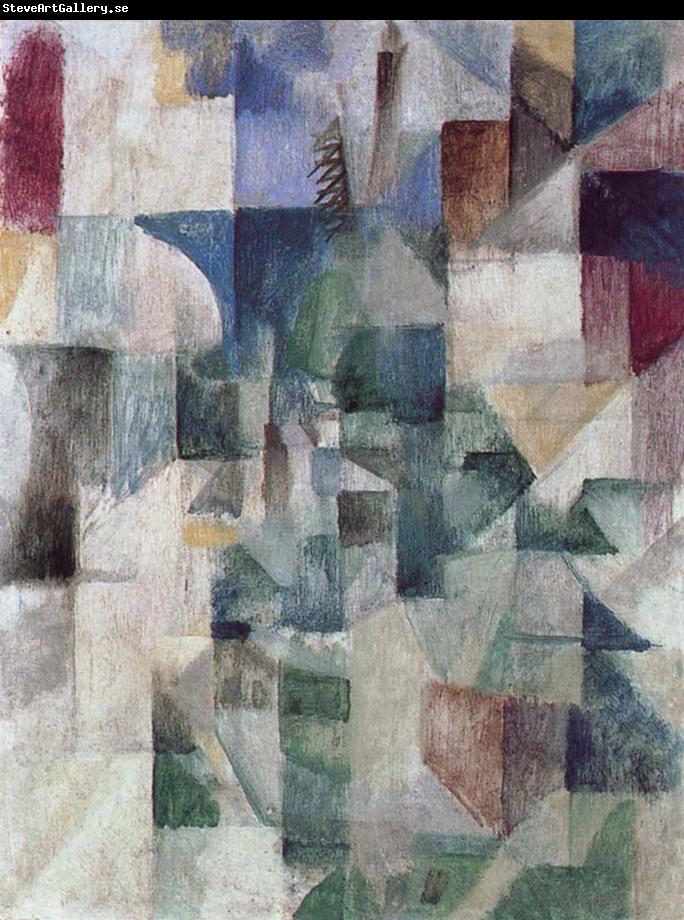 Delaunay, Robert The Window towards to City